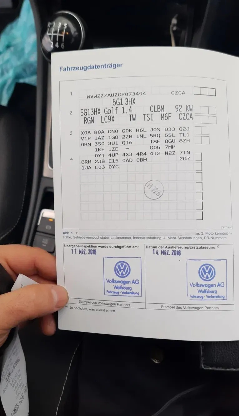 Volkswagen Golf cena 56999 przebieg: 60000, rok produkcji 2016 z Nowe Miasto Lubawskie małe 742